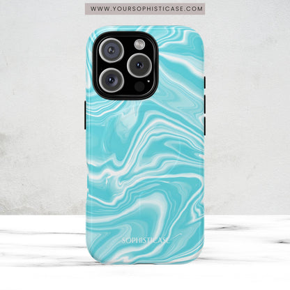 Liquid Dreams in Aqua - Magsafe Case