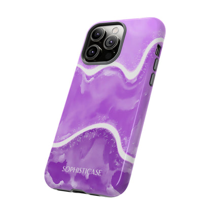 Serenity in Deep Purple - Drop Proof Phone Case for iPhone