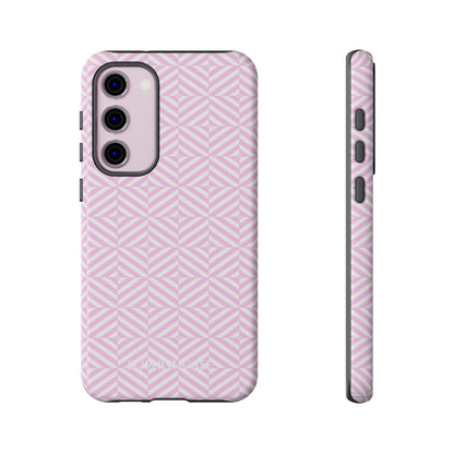 Illusions in Pink - Dual Layer Shockproof Phone Case for iPhone, Google Pixel and Samsung Galaxy