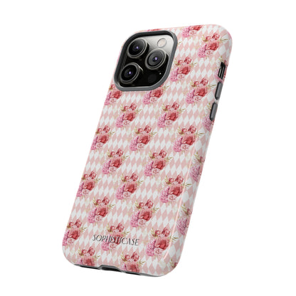 Rose Diamond Romance in Juliette - iPhone Case