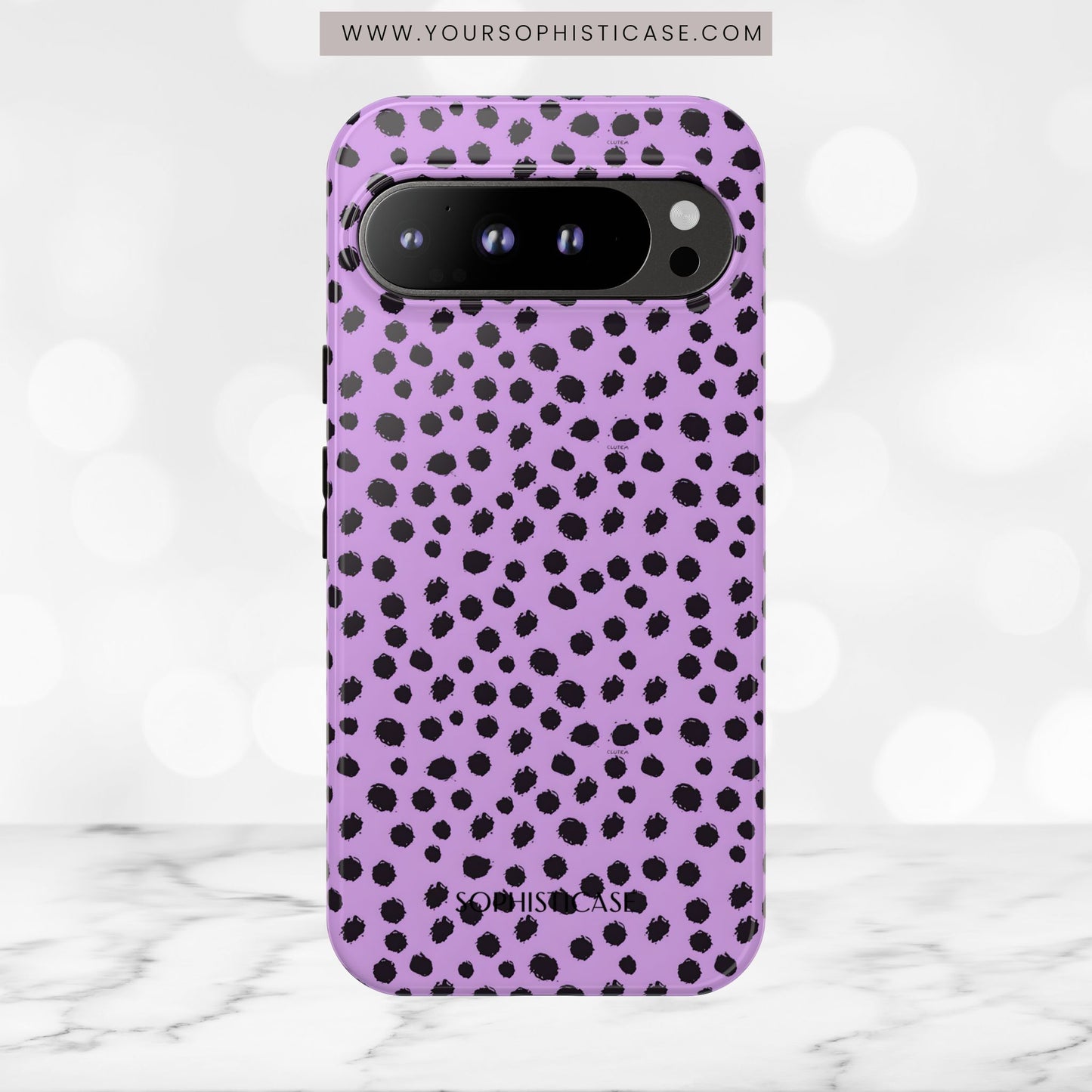 Cheetahs and Liars in Purple - Tough Phone Case