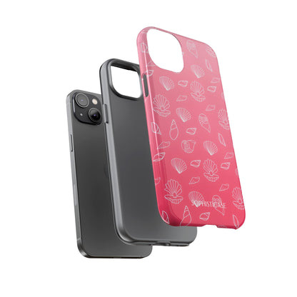 Seashell Society in Sunset Pink - iPhone Case
