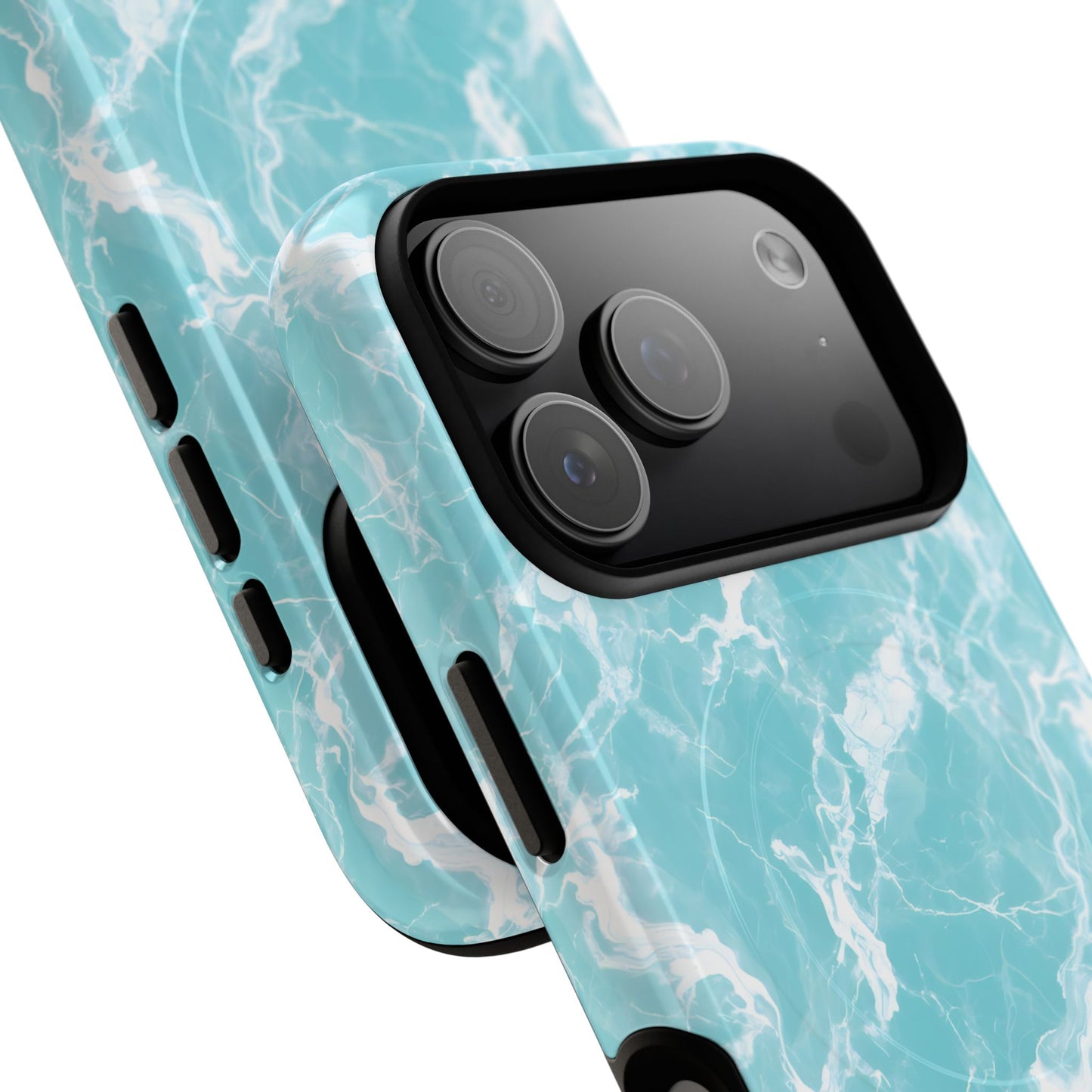 Marble Crush in Aqua - Magsafe Case