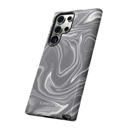 Liquid Dreams in Charcoal - Tough Phone Case