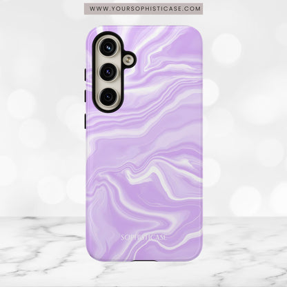 Liquid Dreams in Light Purple - Tough Phone Case