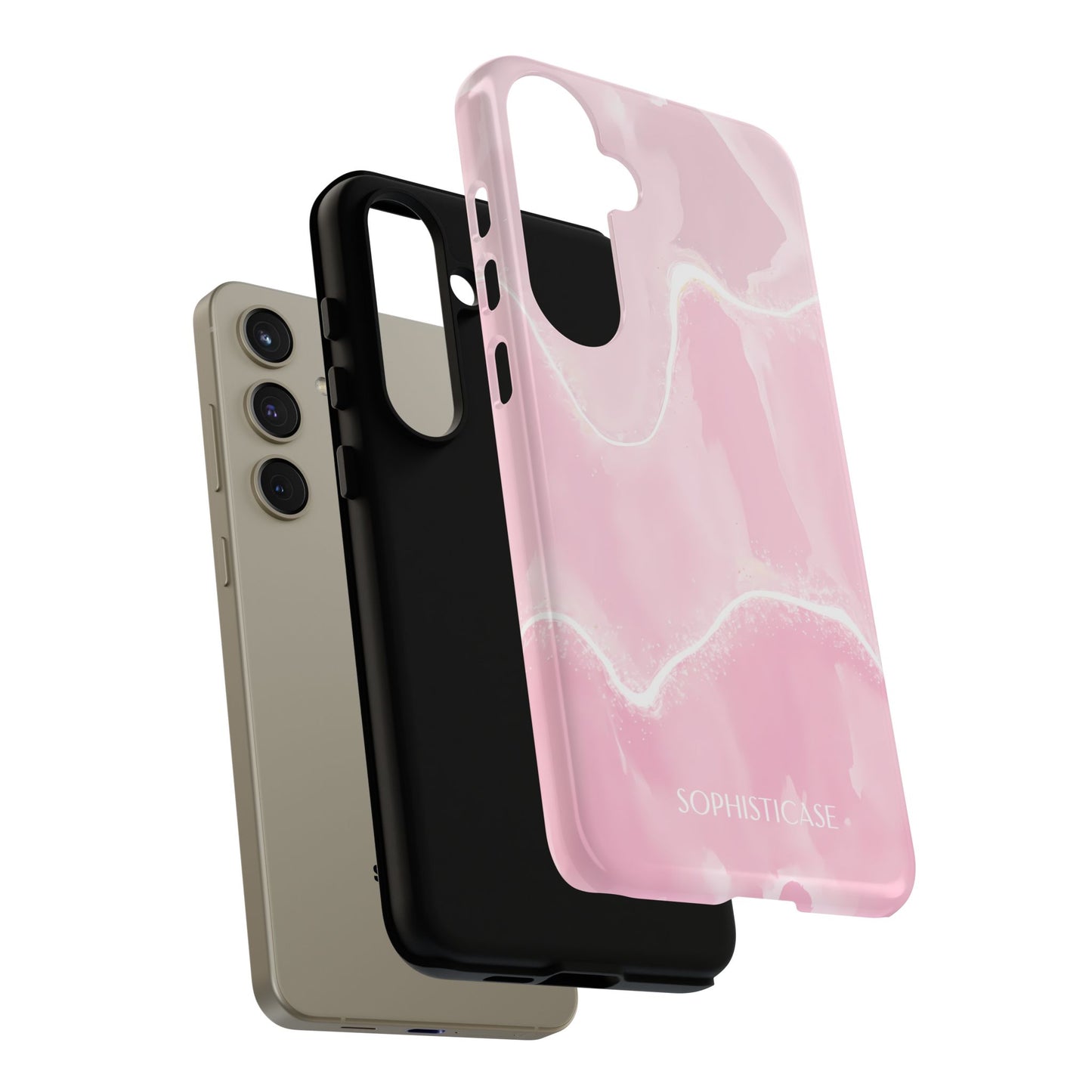 Serenity in Light Pink - Tough Phone Case for Samsung Galaxy