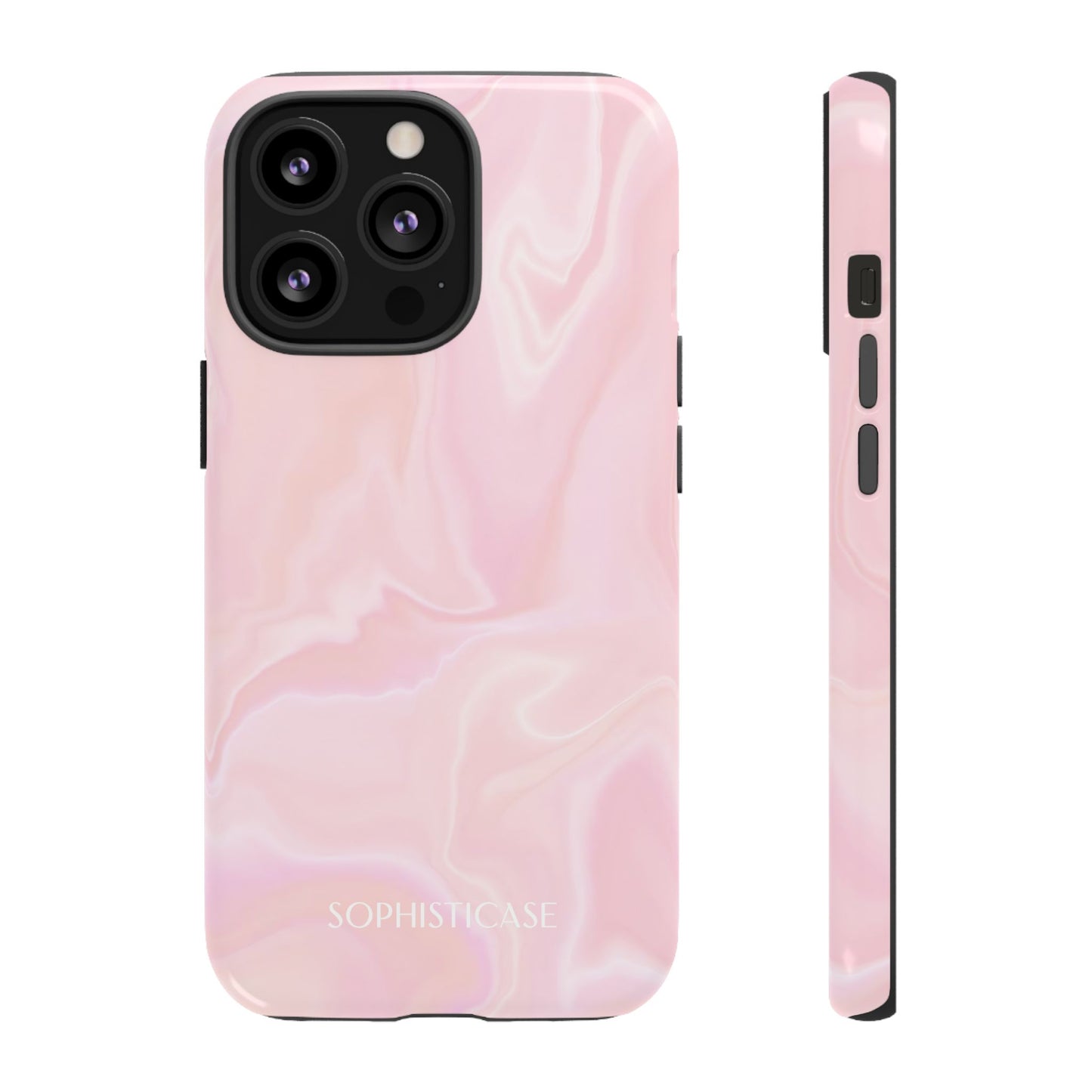 Liquid Magic in Pink Haze - Protective Phone Case for iPhone