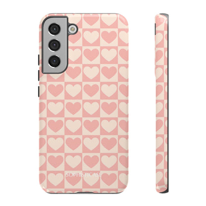 Tough Love in Pink - Tough Phone Case