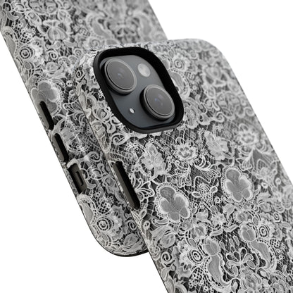 Luxe Lace in Black - Magsafe Case