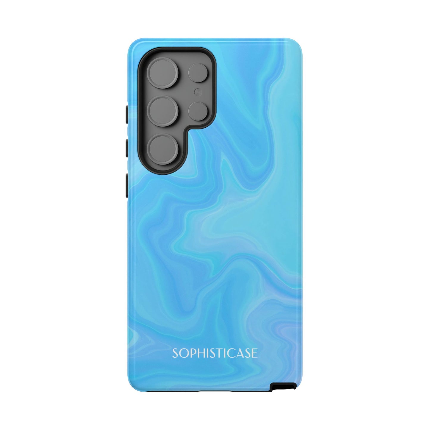 Liquid Magic in Blue - Drop Proof Phone Case for Samsung Galaxy