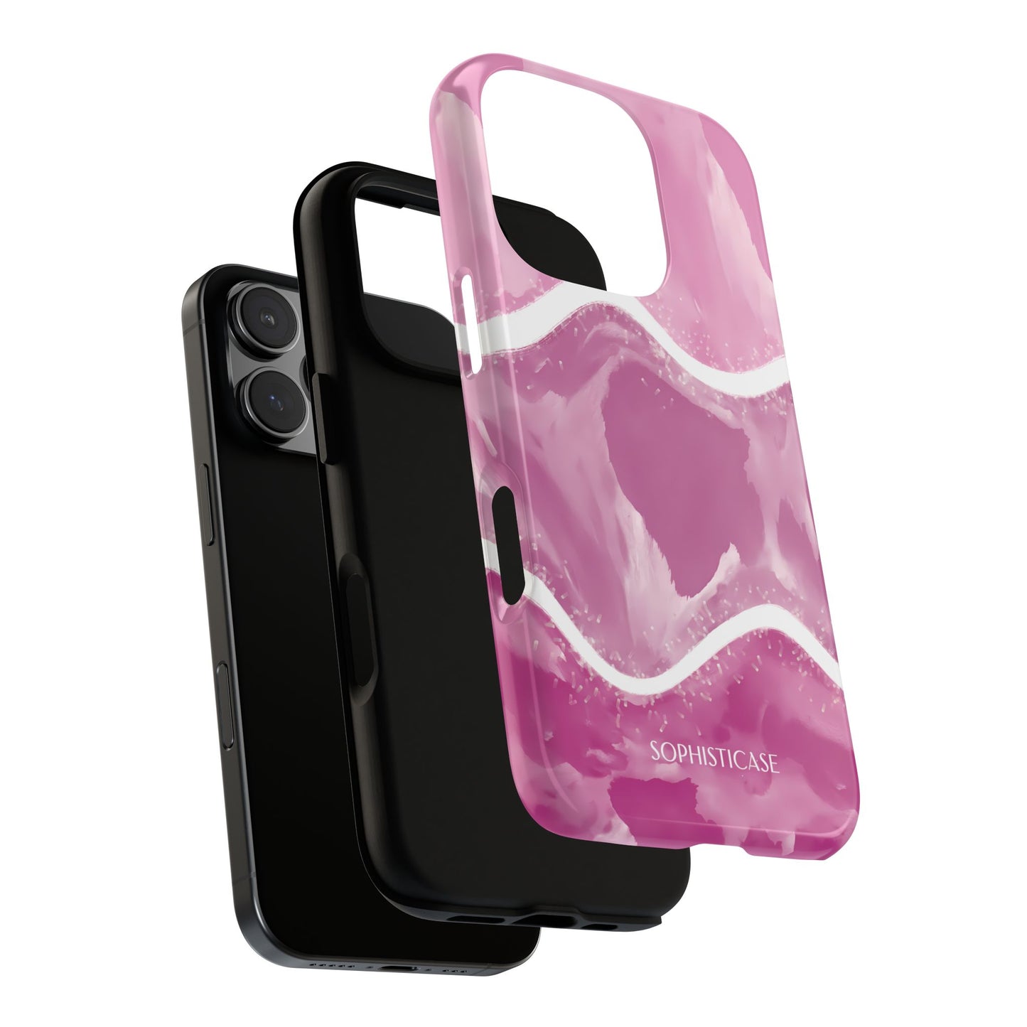Serenity in Plum Purple - iPhone Case