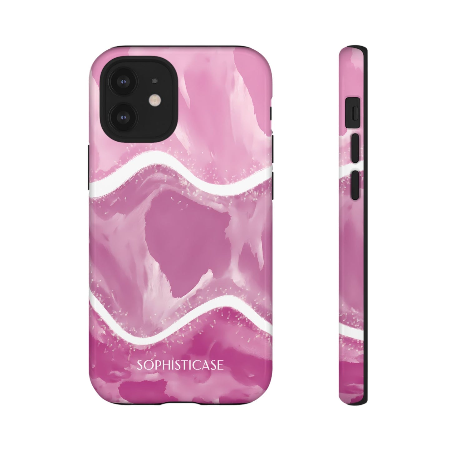 Serenity in Plum Purple - Drop Proof Phone Case for iPhone