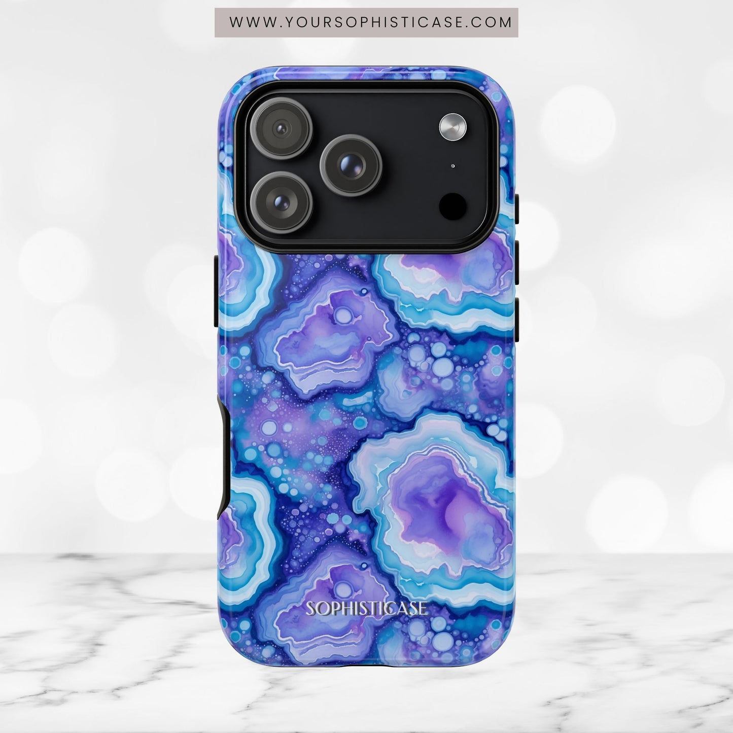 Nightstone in Violet Hour - iPhone Case, Samsung Galaxy Case, Google Pixel Case