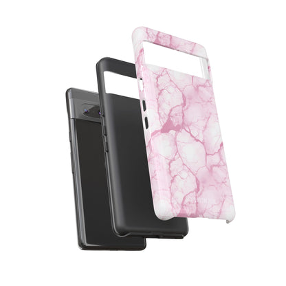 Marble Opulence in Pink - Tough Phone Case