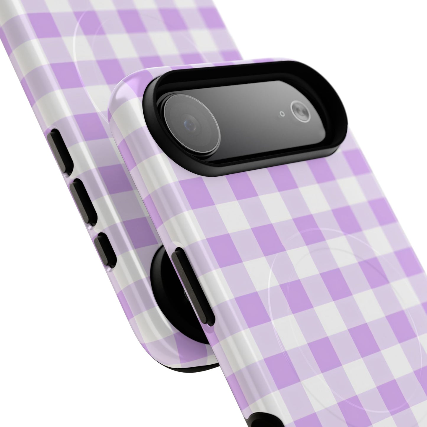 Gingham in Purple - Magsafe Case