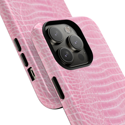 Luxe Leather in Pink - Magsafe Case