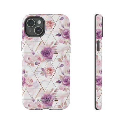 Royal Floral in Rose Royale - Tough Phone Case