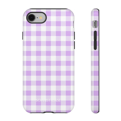 Tough Case - Gingham in Purple