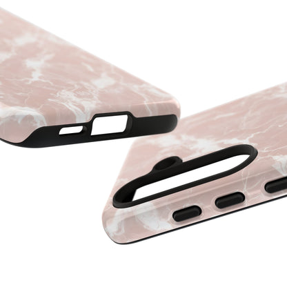 Marble Crush in Neutral Beige - Tough Phone Case