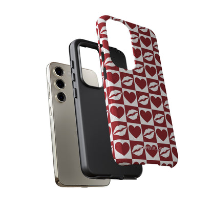Belle Amie in Red - iPhone Case, Samsung Galaxy Case, Google Pixel Case