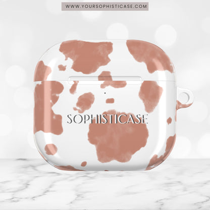 AirPod Cases - Holy Cow in Light Brown
