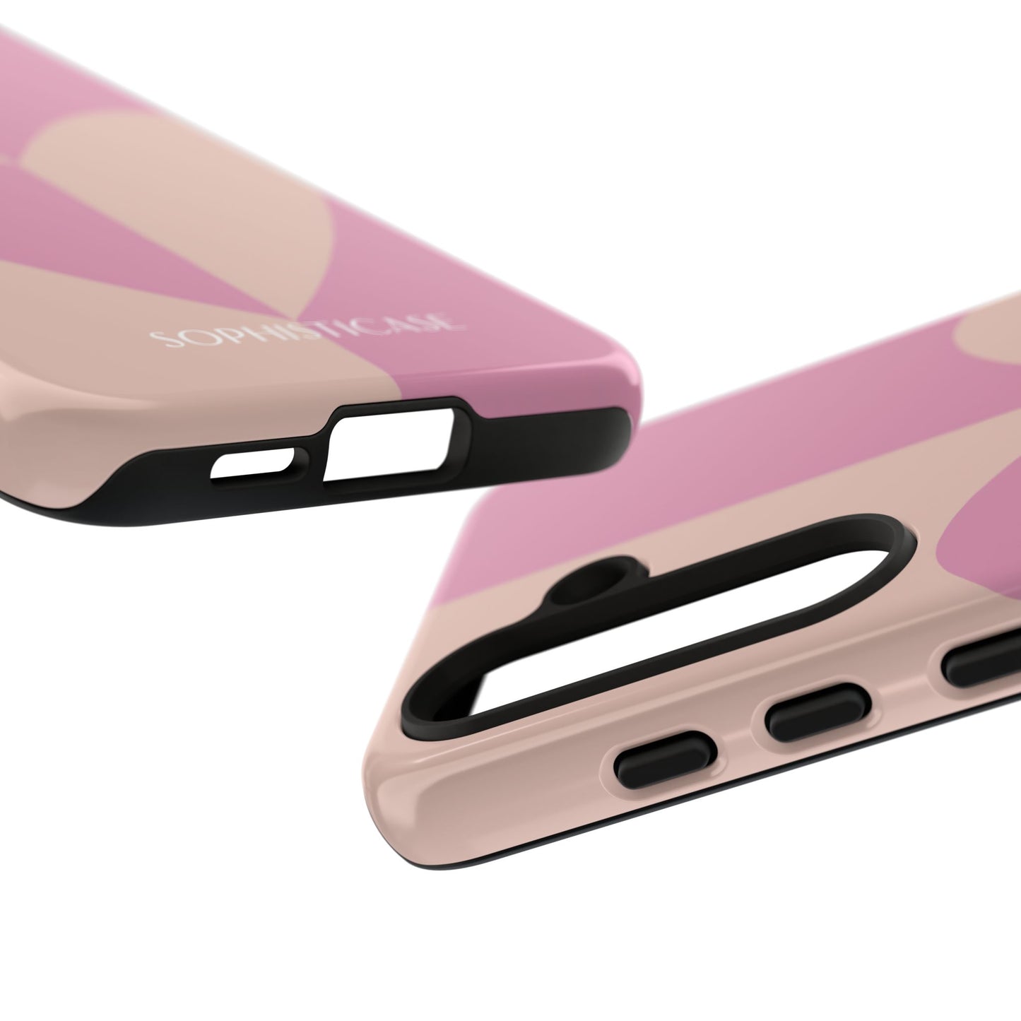 Be Mine in Pink and Brown - iPhone Case, Samsung Galaxy Case, Google Pixel Case