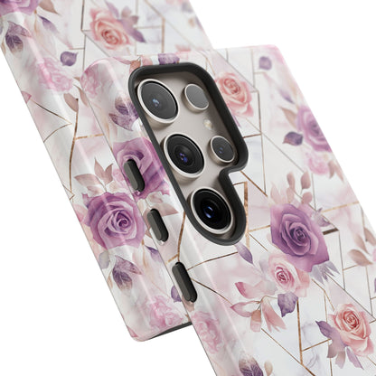 Royal Floral in Rose Royale - Tough Phone Case