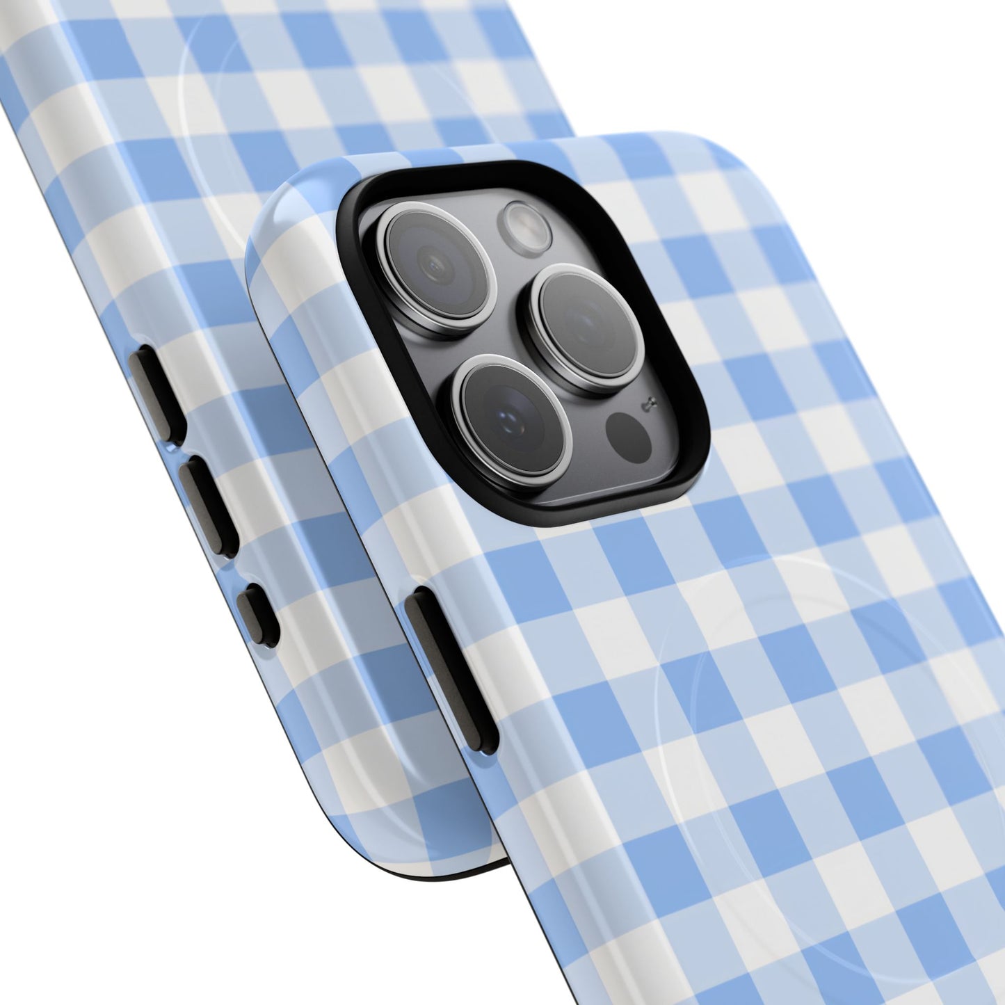 Gingham in Blue - Magsafe Case