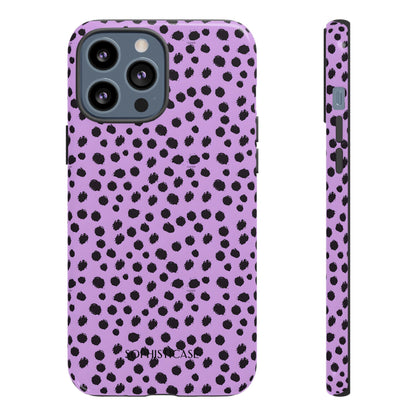 Cheetahs and Liars in Purple - iPhone Case