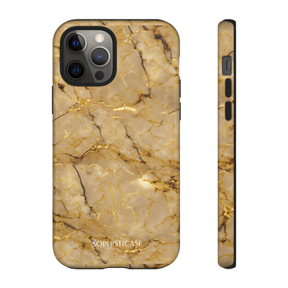 Marble Opulence in Gold - iPhone Case, Samsung Galaxy Case, Google Pixel Case