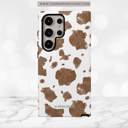 Holy Cow in Brown - Tough Phone Case