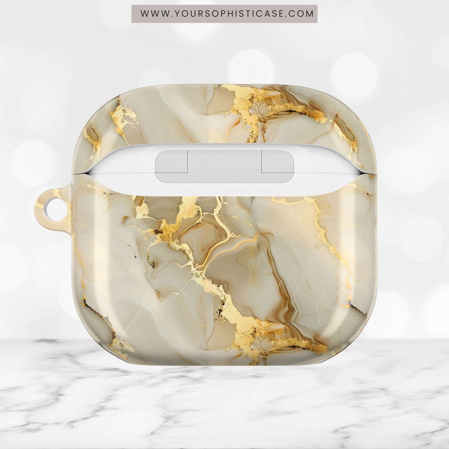 AirPod Cases - Gold Rush in Solace