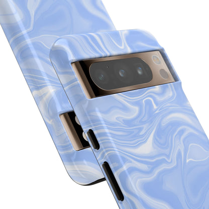 Liquid Dreams in Smoke Blue - Tough Phone Case
