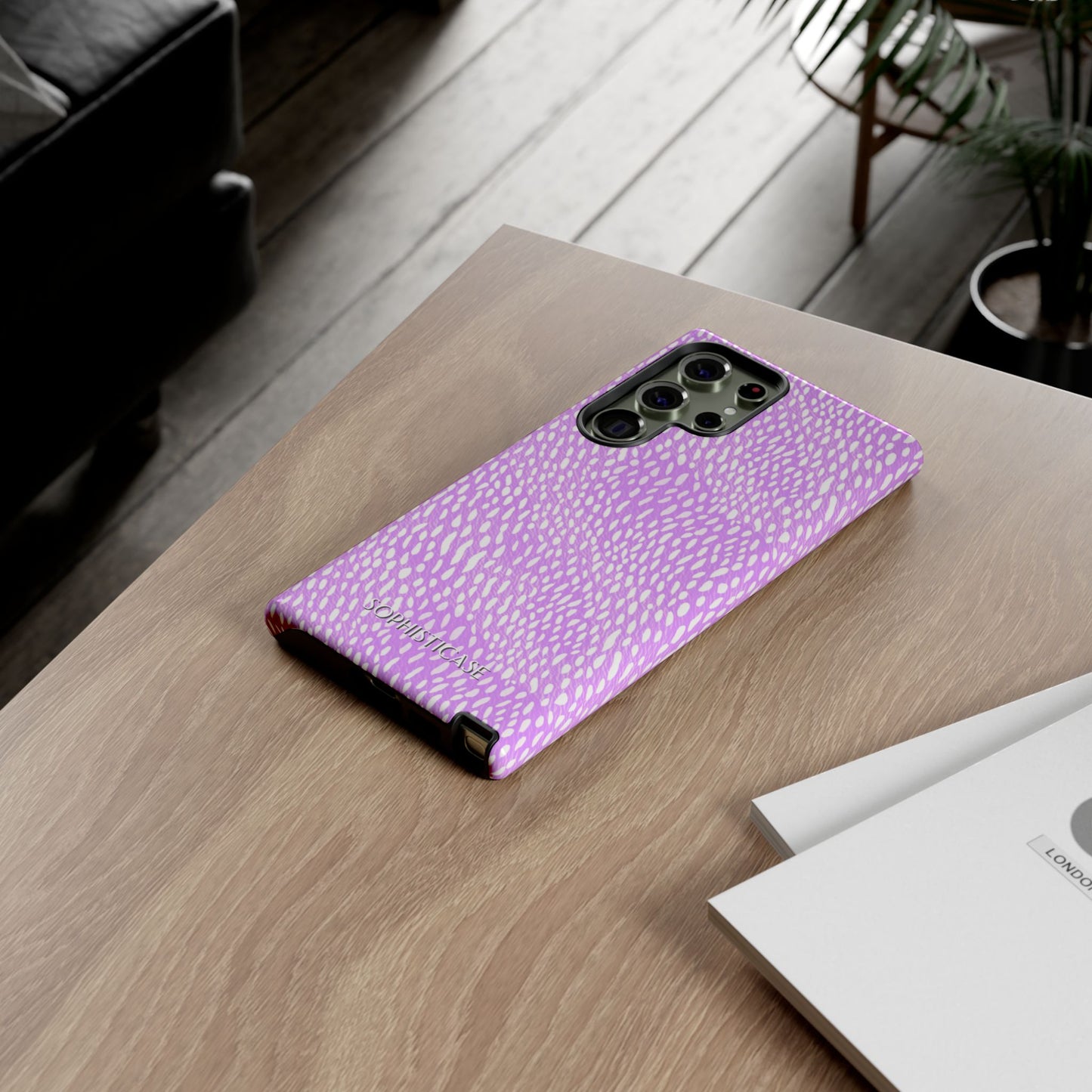 Oh Deer! in Purple - Protective Phone Case for Samsung Galaxy