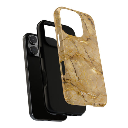 Marble Opulence in Gold - iPhone Case, Samsung Galaxy Case, Google Pixel Case