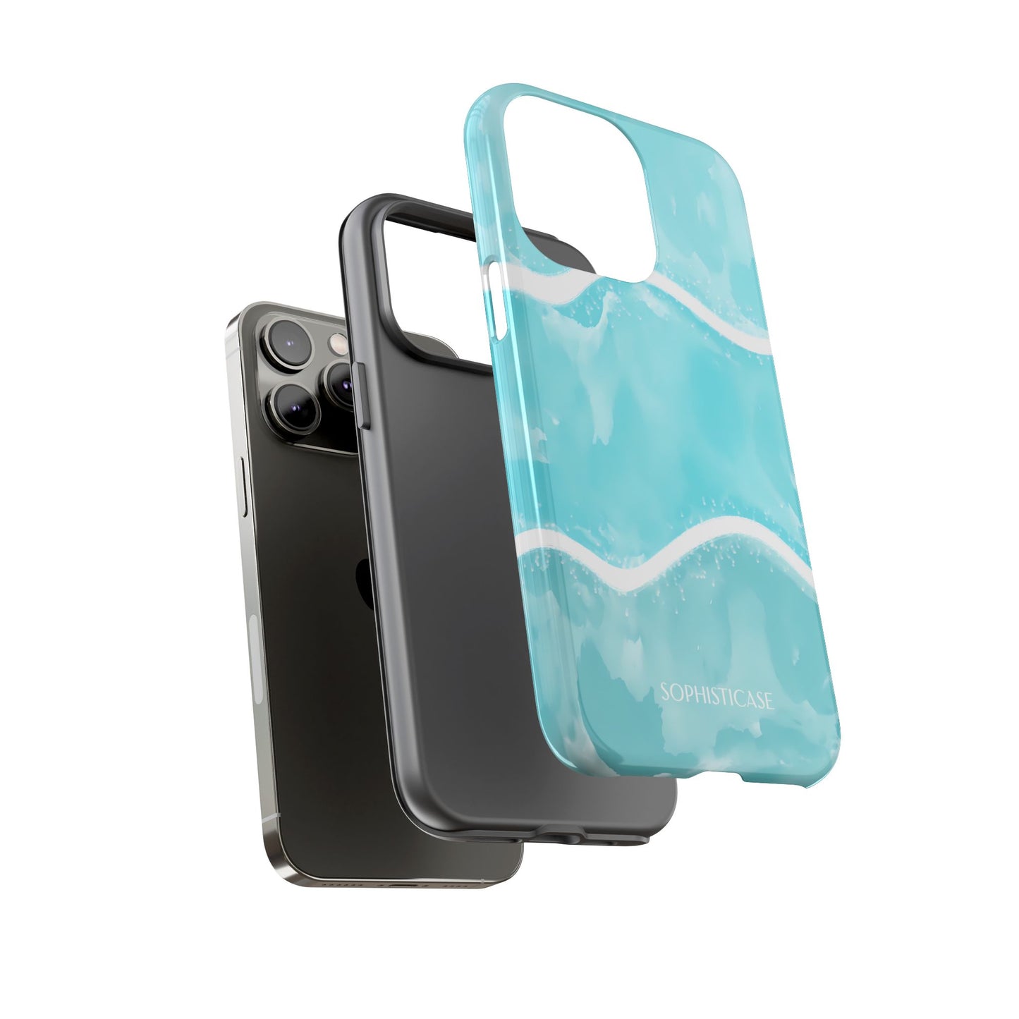 Serenity in Aqua - iPhone Case