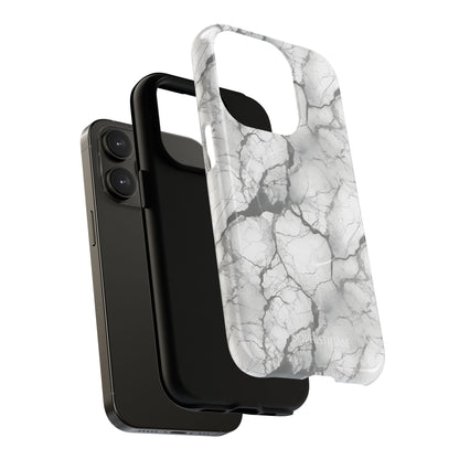 Marble Opulence in Charcoal Grey - Magsafe Case
