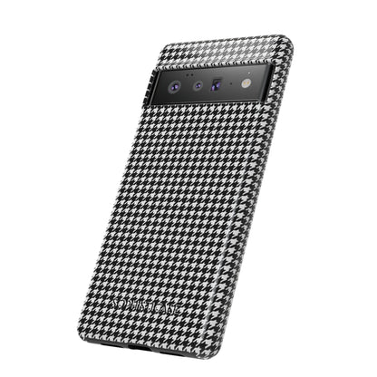 Tough Case - Houndstooth in Black