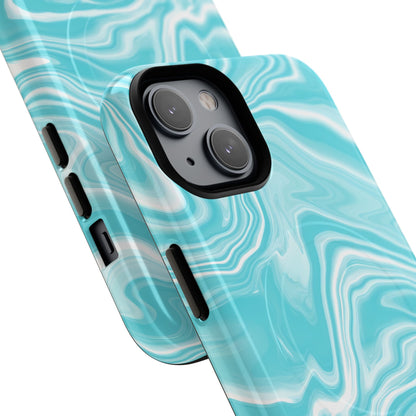 Liquid Dreams in Aqua - Magsafe Case