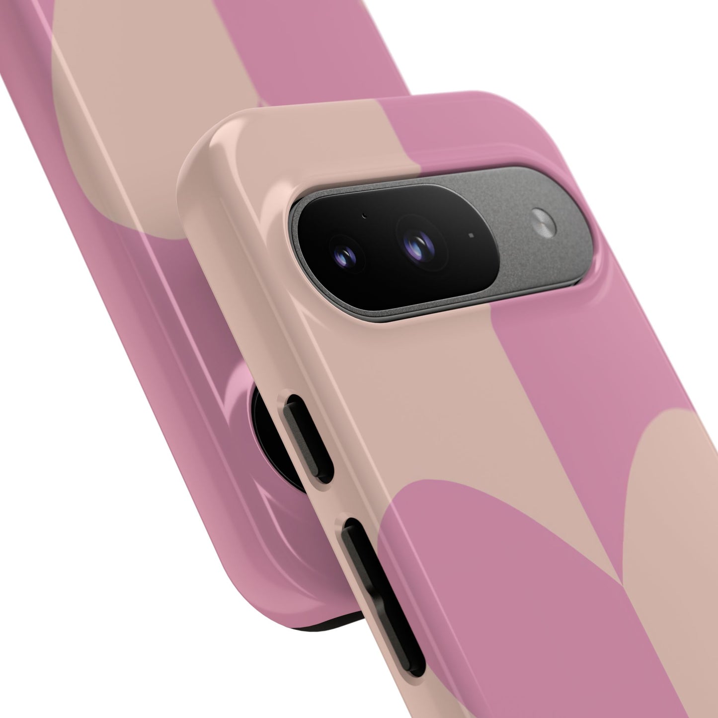 Be Mine in Pink and Brown - iPhone Case, Samsung Galaxy Case, Google Pixel Case