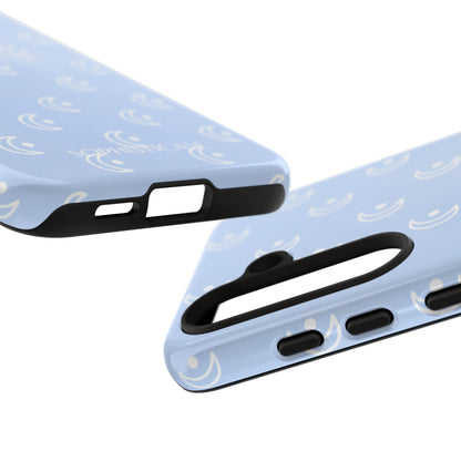 Moon Phase in Baby Blue - Tough Phone Case for Samsung Galaxy