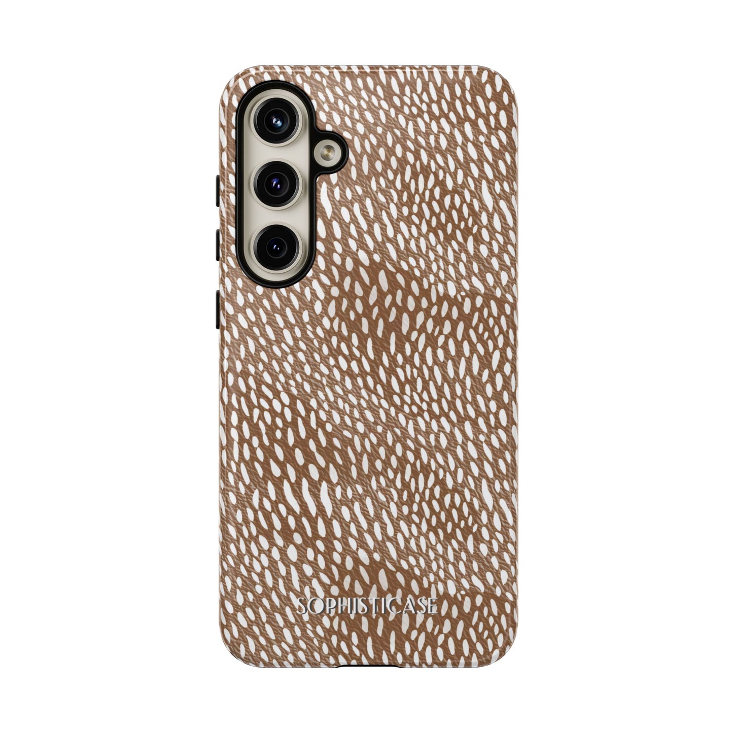 Oh Deer! in Brown - Drop Proof Phone Case for Samsung Galaxy