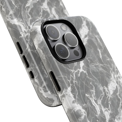 Marble Crush in Grey - Magsafe Case