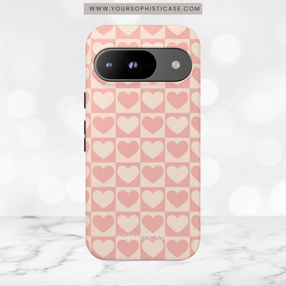 Tough Love in Pink - Tough Phone Case