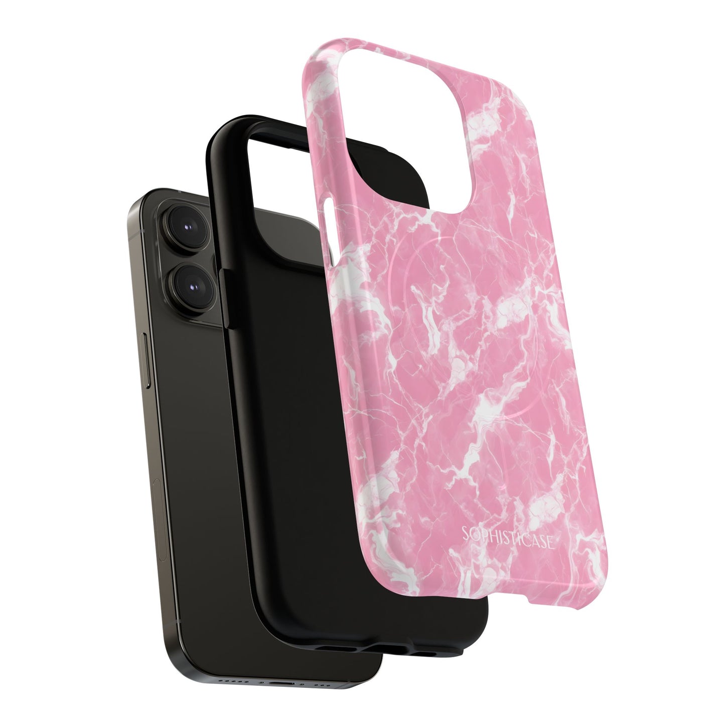Marble Crush in Pink - Magsafe Case