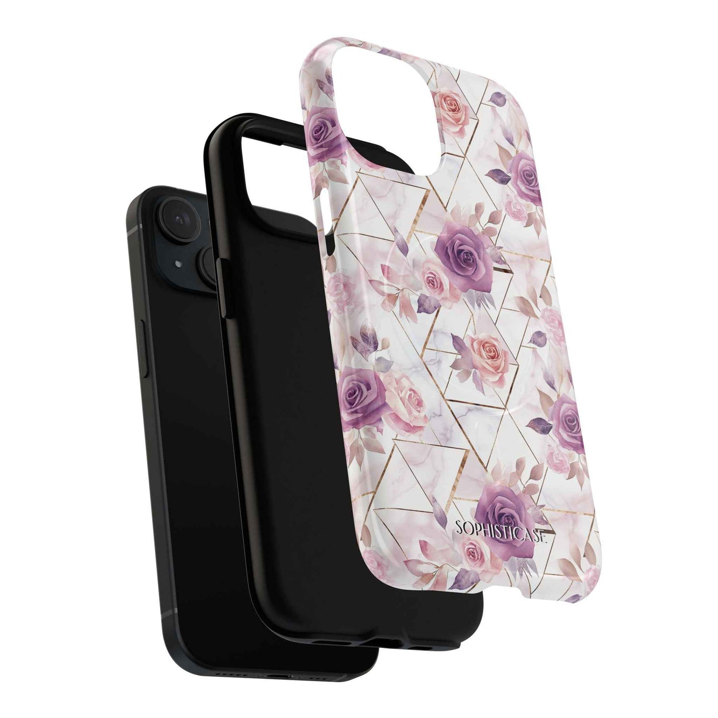 Royal Floral in Rose Royale - iPhone Magsafe Case
