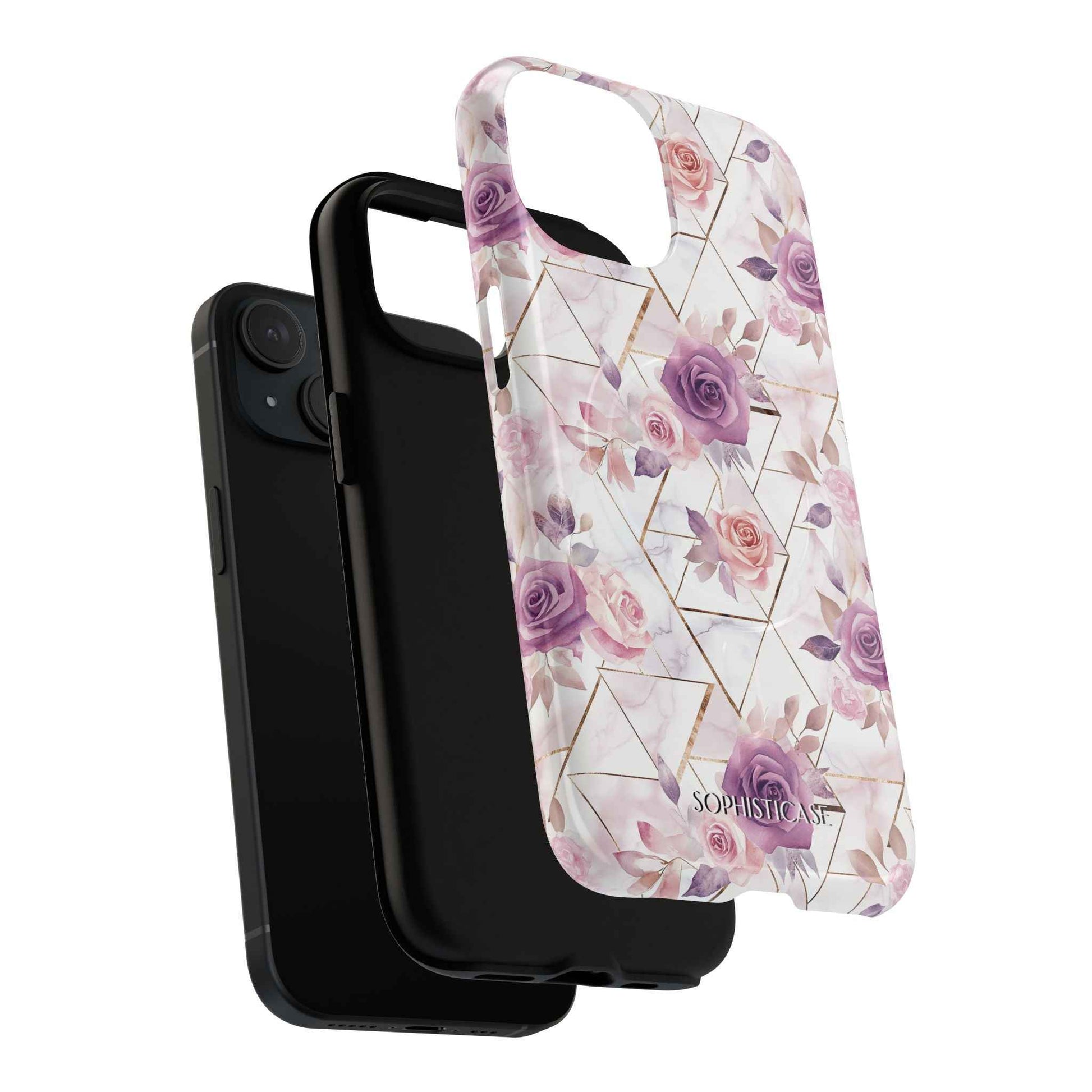 Royal Floral in Rose Royale - iPhone Magsafe Case