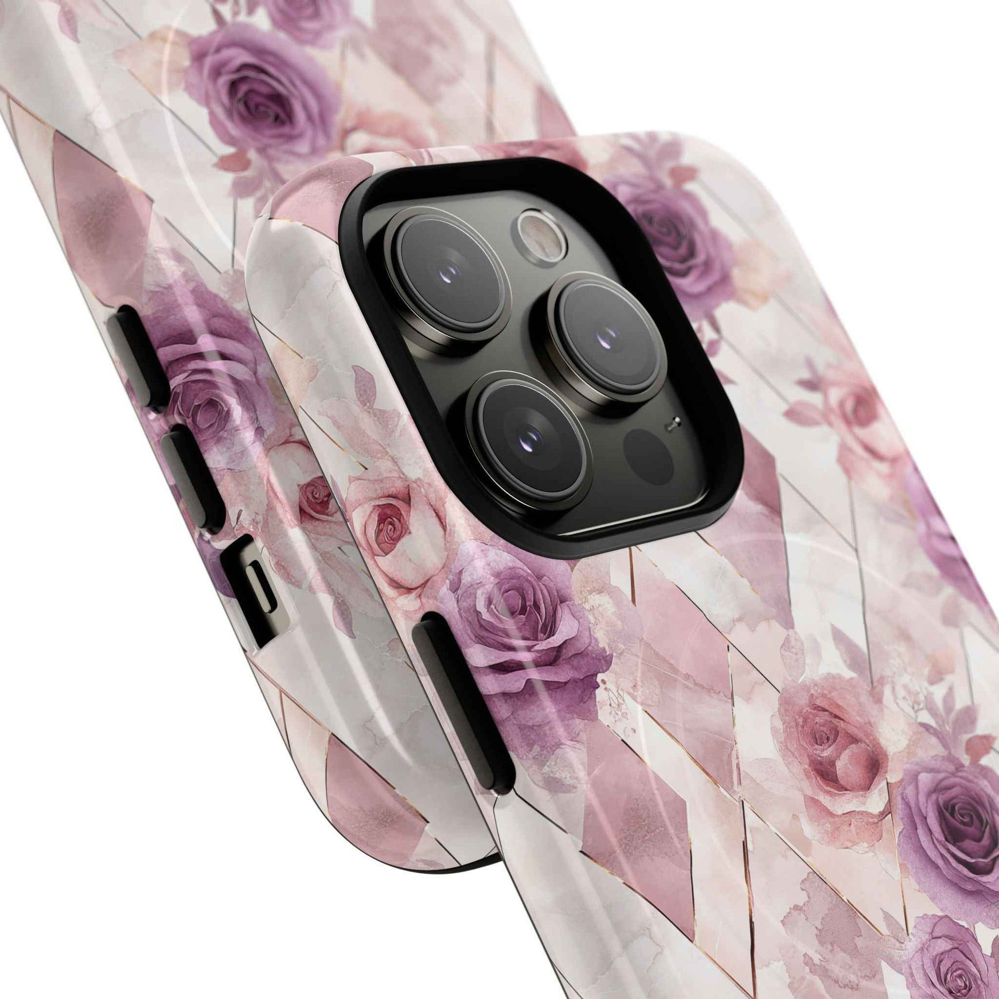 Royal Floral in Mauve Rose - iPhone Magsafe Case