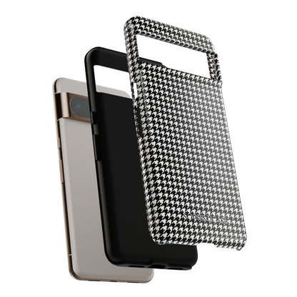 Tough Case - Houndstooth in Black