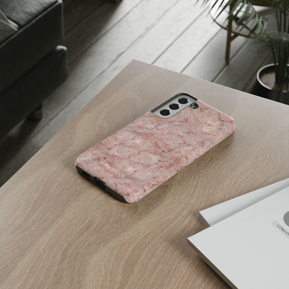 Marble Opulence in Pink - iPhone Case, Samsung Galaxy Case, Google Pixel Case